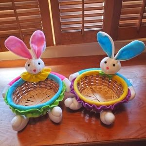 Male & Female Bunny Basket Set